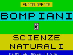 Enciclopedia Bompiani - Scienze Naturali